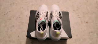 Zapatillas Adidas Blancas y Turquesa