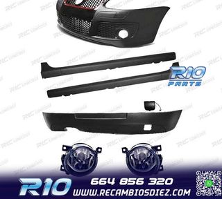 KIT CARROCERIA VOLKSWAGEN VW GOLF 5 LOOK GTI + FAROS
