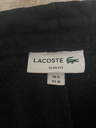 Pantalón Lacoste Negro Talla M Nuevo