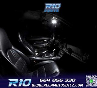 KIT 10 BOMBILLAS LED INTERIOR TOYOTA RAV4 06-14