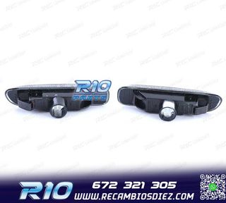 INTERMITENTES LATERALES BMW E46 98-05 CRISTAL CLARO NEGRO