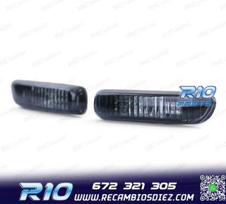 INTERMITENTES LATERALES BMW E46 98-05 CRISTAL CLARO NEGRO