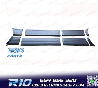 MOLDURAS PUERTAS BMW E30 4P 82-90 LOOK M TECH 2 ABS
