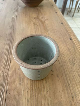 antiguo molde francés para queso