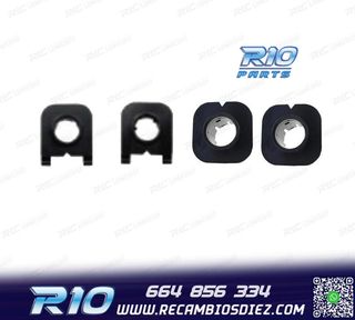 KIT 4 SOPORTES 30MM PDC BMW E60 04- PARAGOLPES TRASERO LOO