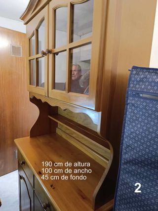 Cabecero, Alacena, Mueble, Mesas y Sillas