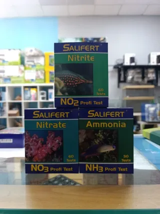 3 Test Salifert Nitrito, Nitrato, Amoniaco