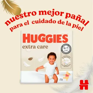 Pañales Huggies Extra Care Talla 1 (2-5 kg)160 uni