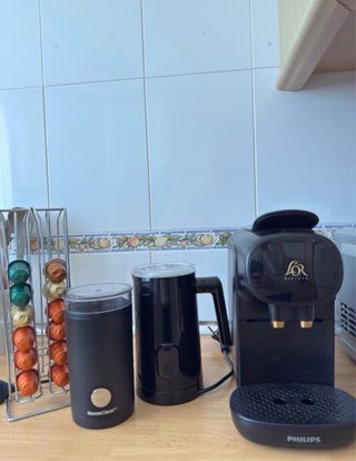 Cafetera L'OR Barista Philips Negra