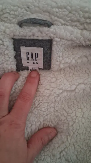 Gilet bambina grigio con interno in pile