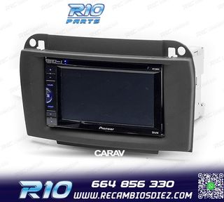 MARCO NEGRO RADIO 2-DIN MERCEDES W220 CLASE S