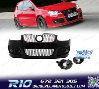 PARAGOLPES DELANTERO VOLKSWAGEN VW GOLF 5 LOOK GTI + NIEBLAS