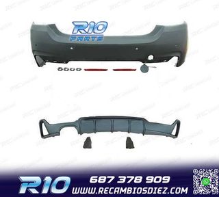 PARAGOLPES TRASERO BMW F36 LOOK M PERFORMANCE PDC