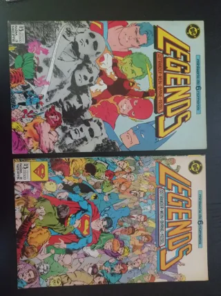 Miniserie Legends Leyendas DC + 2 especiales