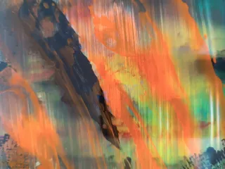 Cuadro abstracto decoración