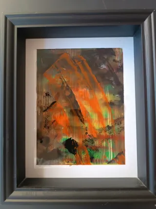 Cuadro abstracto decoración