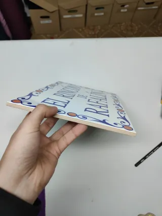 Azulejo decorativo El Rincón de Rafalín