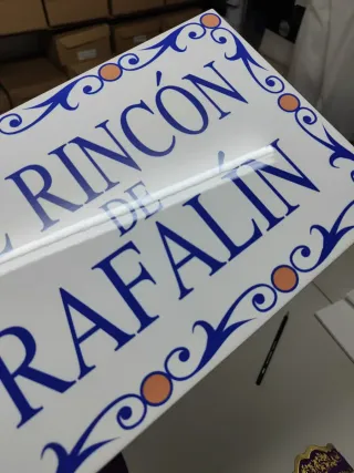 Azulejo decorativo El Rincón de Rafalín