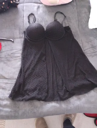 Lote tops Verano Mujer Rojo, y top negro talla 90