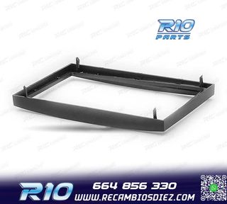 MARCO NEGRO RADIO 2-DIN PARA CITROEN C2 C3 BERLINGO JUMPY FI
