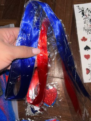 Costume Harley Quinn bambina taglia  6 anni