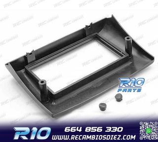 MARCO NEGRO PARA RADIO 2-DIN PARA FIAT STILO