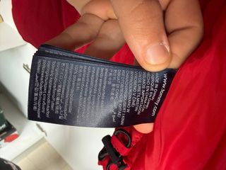 Chaqueta Tommy Hilfiger Roja Talla L