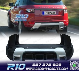 PARAGOLPES TRASERO RANGE ROVER EVOQUE LOOK DYNAMIC PDC