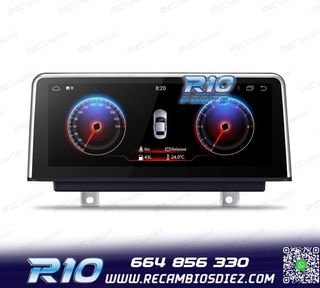 RADIO GPS ANDROID 14 BMW SERIE 3 SERIE 4 10,25"