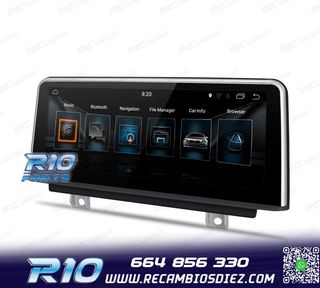 RADIO GPS ANDROID 14 BMW SERIE 3 SERIE 4 10,25"
