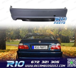 PARAGOLPES TRASERO BMW E46 COUPE CABRIO 98-06 LOOK M