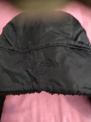 Gorro Pepe Jeans Negro Invierno, nieve