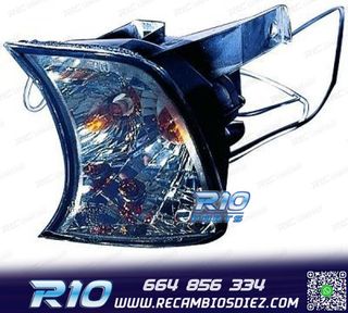 INTERMITENTES FRONTALES BMW E34 88-95 CRISTAL CLARO NEGRO +