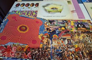 The Rolling Stones Lote 6 vinilos + poster Madrid