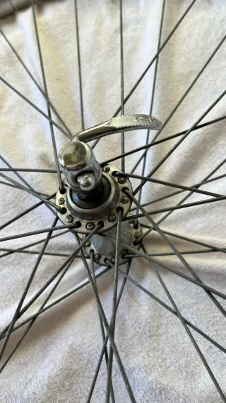 Par Ruedas Carretera Aluminio WEINMANN