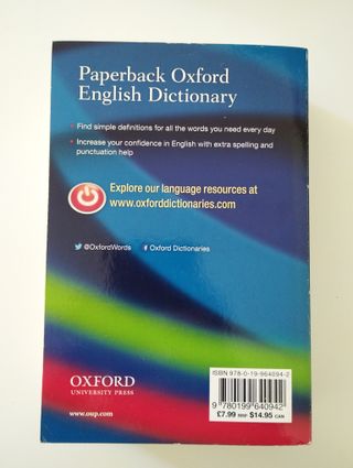Oxford English Dictionary