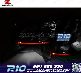 KIT 16 BOMBILLAS LED INTERIOR AUDI A7 S7 RS7 C7 QUATTRO 2011