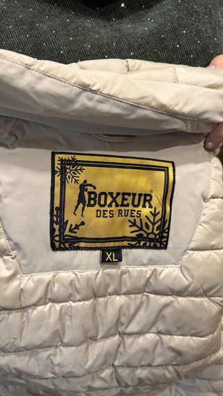 Chaqueta Boxeur Des Rues Beige Talla XL