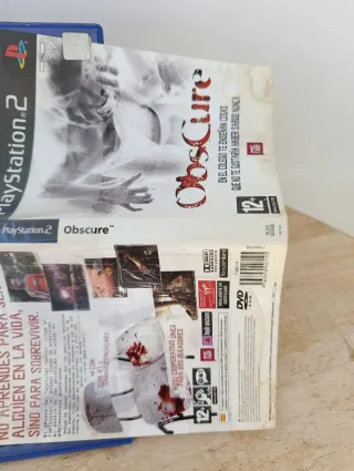 Pal españa Obscure Sony ps2 play station videojueg