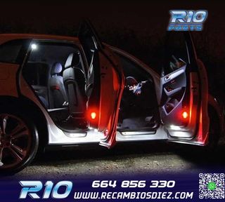 KIT 25 BOMBILLAS LED INTERIOR AUDI Q7 4L 2005-2014