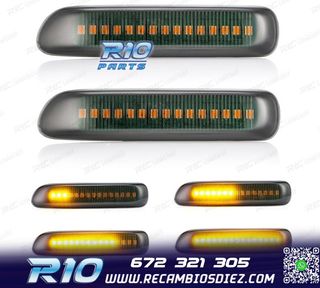 INTERMITENTES LATERALES DINAMICOS LED BMW E46 AHUMADOS