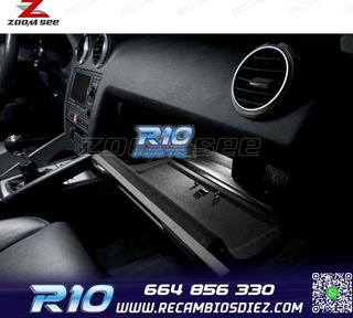 KIT 16 BOMBILLAS LED INTERIOR AUDI A3 S3 8 P 2006 -2013