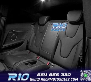 KIT 18 BOMBILLAS LED INTERIOR AUDI A4 S4 B6 B7 2002-2008