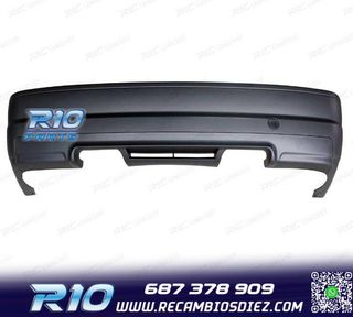 PARAGOLPES TRASERO BMW E46 COUPE CARBRIO 98-04 LOOK M3 SALID