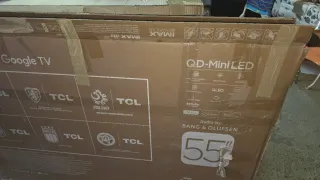 TV QLED 4K TCL 55c635 Google TV