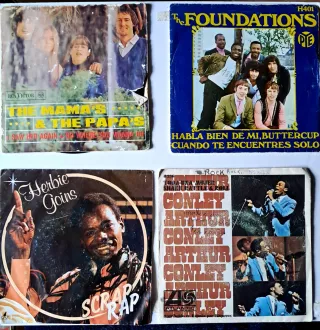 Lote 16 Vinilos Pop Rock Soul r&b beat