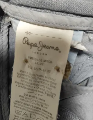 Bermudas de Lino Pepe Jeans Talla 42