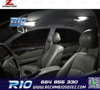 KIT 19 BOMBILLAS LED INTERIOR PARA MERCEDES CLASE ML W164 ML