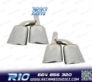 COLAS ESCAPE ESPECIFICA MERCEDES CLASE C W204 07-15 LOOK AMG