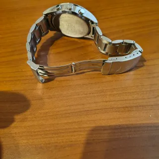 Orologio Calvin Klein Cronografo Argento Bianco